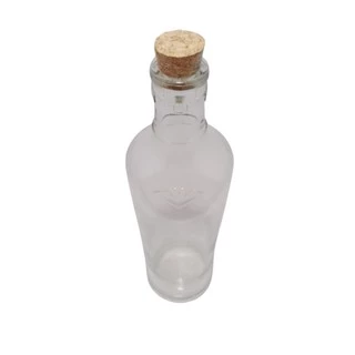 Garrafa vidro 600 ml para cachaça, licor modelo orloff e smirnoff