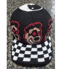 Boné de Crochê Personalizado Irmãos Metralha | Shopee Brasil