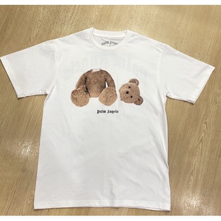 Camisa Camiseta Basica Palm Angels Off White Urso Unissex Algodão