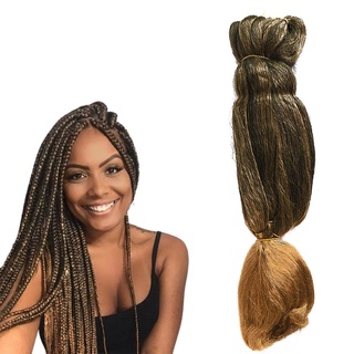 Cabelo Sintético Super Jumbo Pacotão Para Tranças Box Braid 400g - 60cm