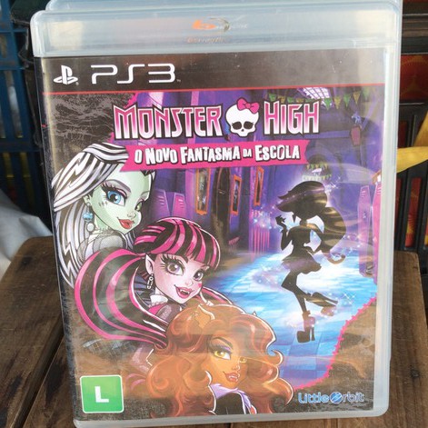 Jogo Monster High O Novo Fantasma da Escola PS3-Litlle em Promoção