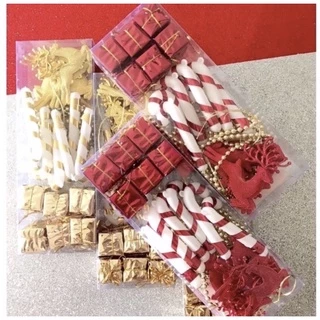 Kit Pendente de Natal 19 Peças - Enfeite Natalino - Árvore de Natal