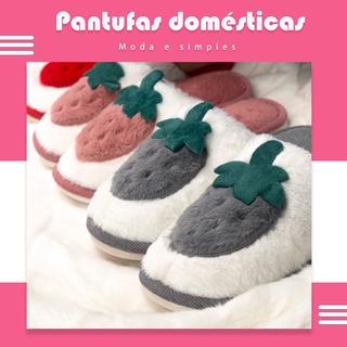 Pantufa De Casa Feminina Menina Pelúcia Confortável