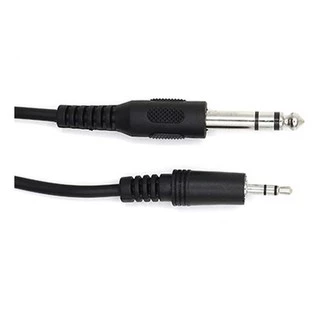 4 unidades Cabo P10 stereo x P2 stereo 2mts