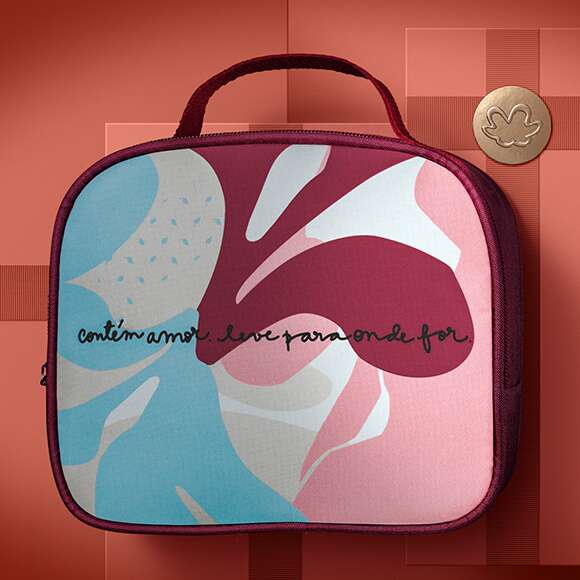 Tododia Nécessaire Cereja e Avelã Flor de Lis