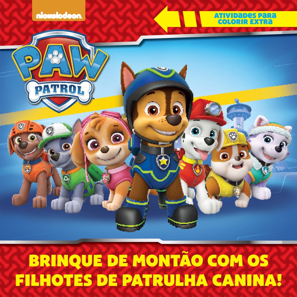 Meu Blocão De Colorir- Patrulha Canina: Colorindo Os Filhotes