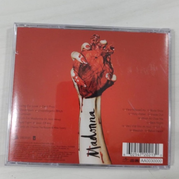 CD Madonna - Rebel Heart | Shopee Brasil