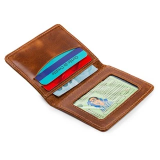 Carteira Pequena Cnh/cédulas/cartões Mini Couro Legítimo Super Promoção.