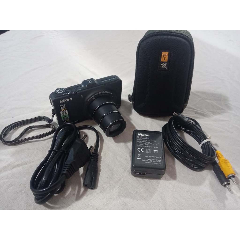 Camera Nikon Coolpix S9300 18x 16.0mp, Lens-Shift Vr, Built