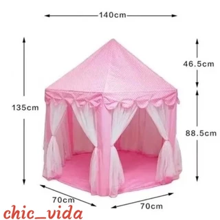 Tenda Infantil Menina Roxa Princesa com/sem luz Barraca Menina Castelo Cabana Infantil menor preço