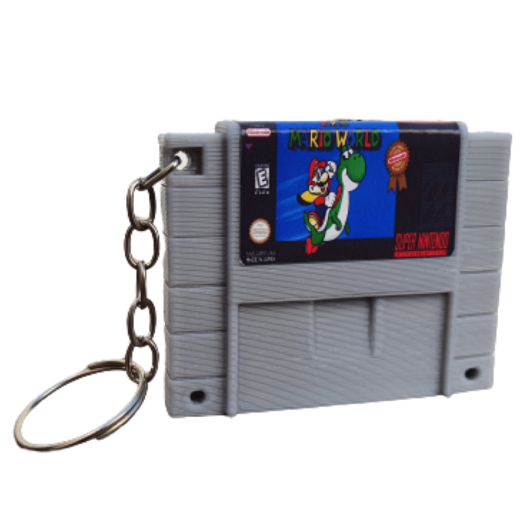 Chaveiro Personalizado Mini Cartucho Nintendo 64/Super Nintendo/Mega D -  GameRetrô