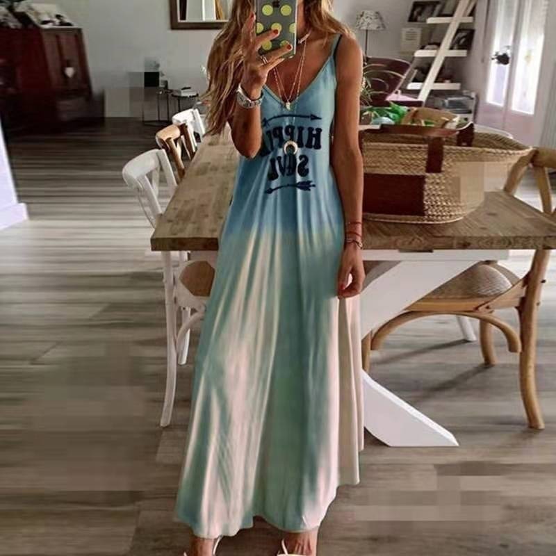 Vestido Longo Praiano Tie Dye Hippie Soul