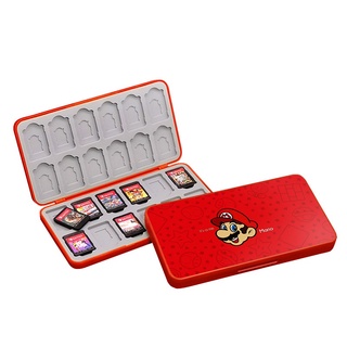 Novo super mario cartões de jogo caso cartão de memória saco de  armazenamento para nintendo switch oled caixa de armazenamento portátil ns  lite capa protetora - AliExpress