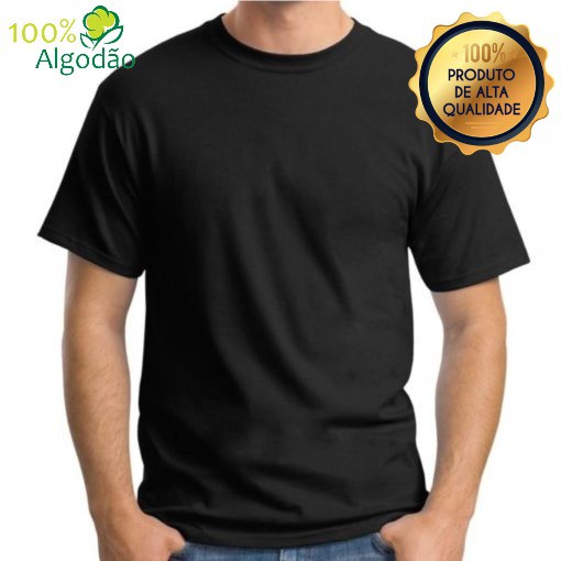 Camisa Masculina Básica Confort 100% Algodão Tecido Grosso Blusa Básica Lisa Oferta !!!!