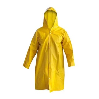 Capa de Chuva PVC Forrada Com Capuz (G) - EQPRO
