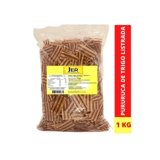 Pururuca de Trigo listrada 1kg para fritar ( Pellet de trigo)