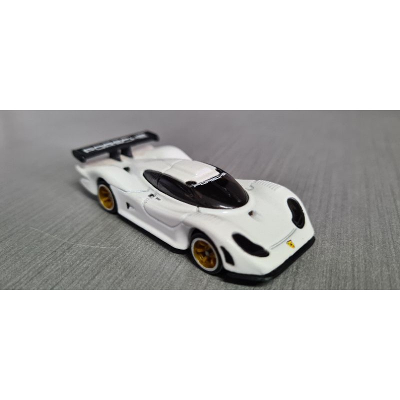 Hot Wheels Porsche 911 GT1-98, cor Branco, Série Speed Machines