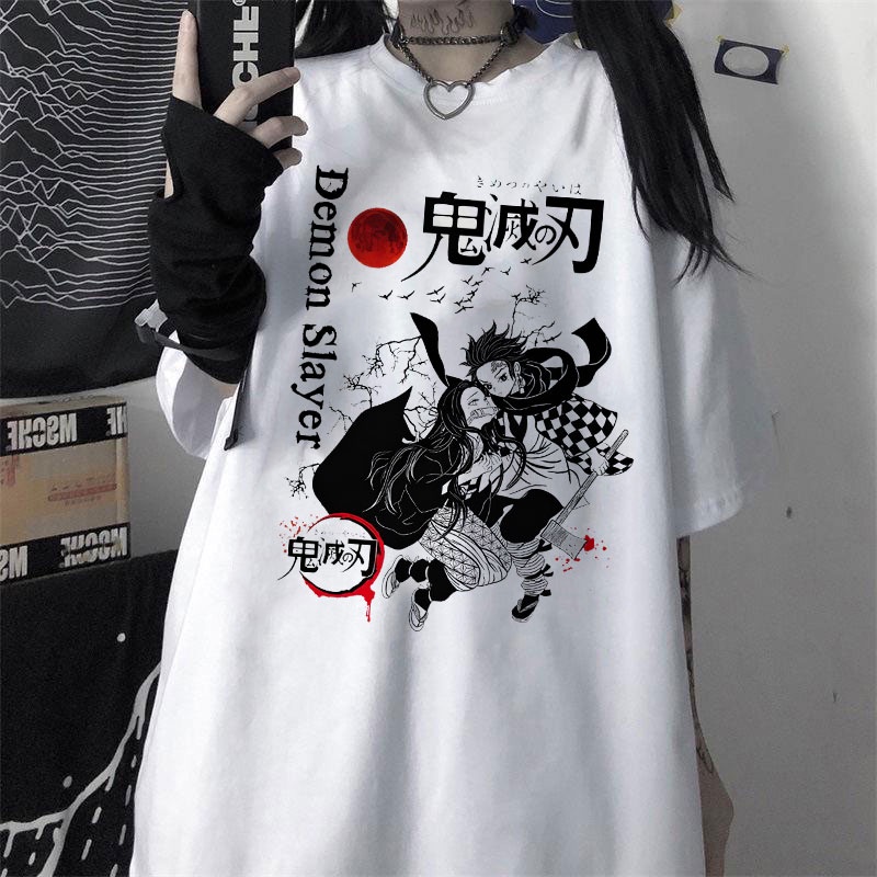 Moletom feminino com capuz fofo anime Demon Slayer desenho Nezuko  estampado, A, XX-Small