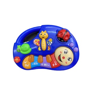 Brinquedo Piano Teclado Infantil Musical Reflete Luzes Coloridas