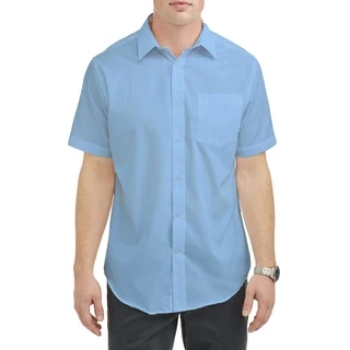 Kit 3 Camisa Social Masculina Manga Curta Forma Tradicional - Não Amassa de Microleve - Entrega Rápida