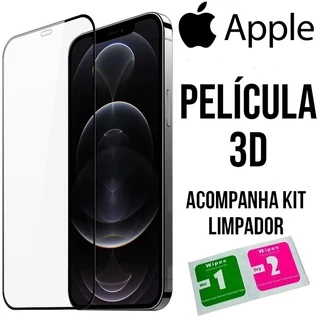 Película iPhone 3D, Modelos 6 6s 6Plus 7 8 PLUS Xs Xr 11 PRO MAX 12 Pro max