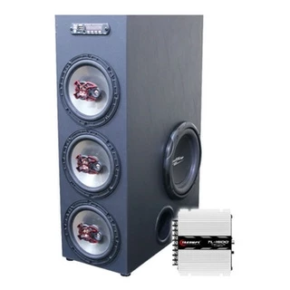Home Theater Som Bluetooth 850w Torre Usb Modulo Taramps em Oferta na Shopee