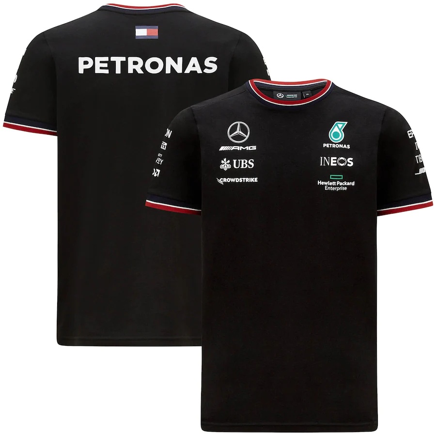 Nuevo 2025 2026 Mercedes AMG Petronas F1 Camiseta De Piloto Del