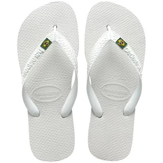 Sandalia do Brasil Branca Conforto e Estilo chinelo de dedo Masculino e feminino 2023