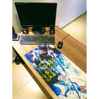 Mousepad Gamer Grande - ESTAMPA DEMON SLAYER - ESCOLHA O TAMANHO