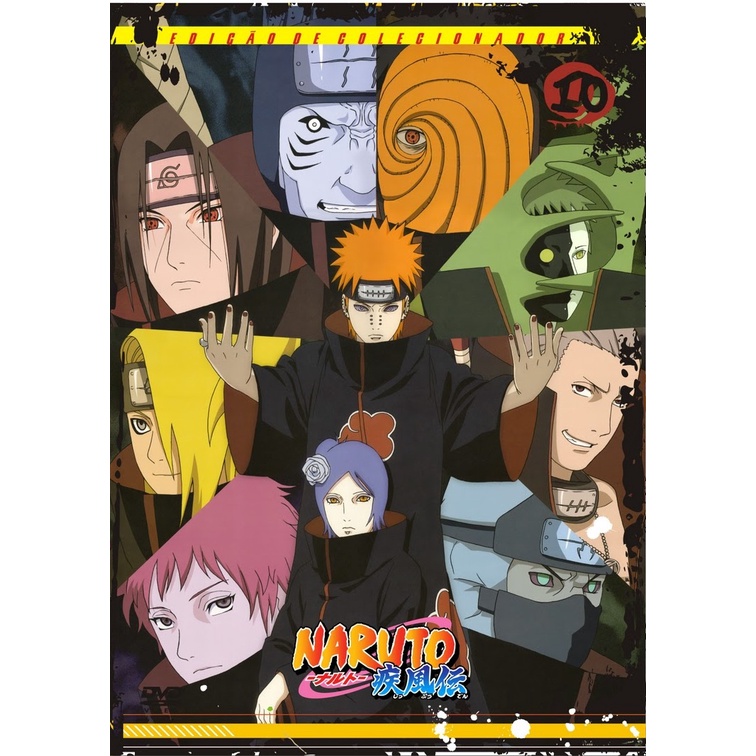 Naruto 3 Temporada Completa Em 3 Dvds