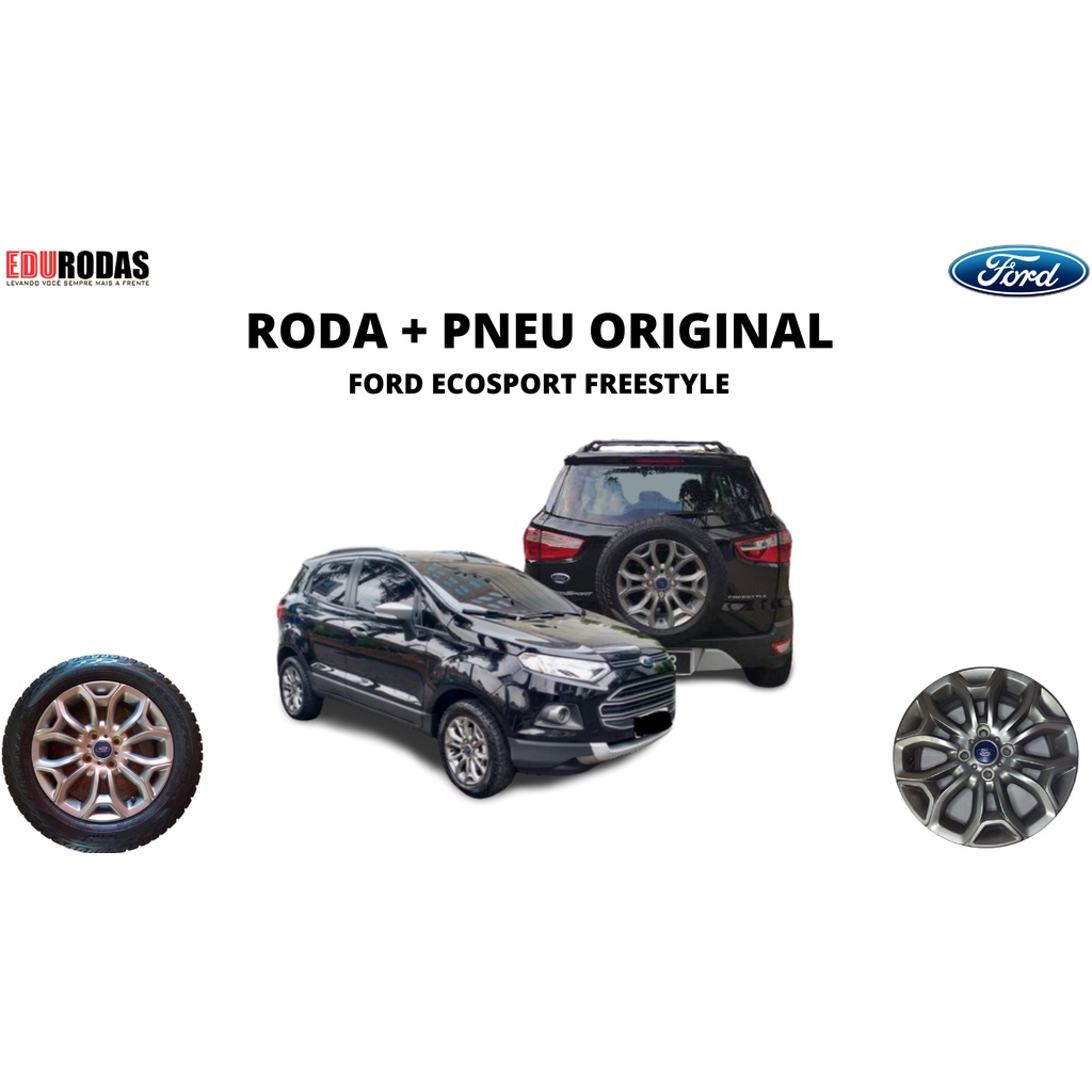 Jogo de Rodas Com Pneus Para Ecosport Freestyle em São Paulo SP 207203