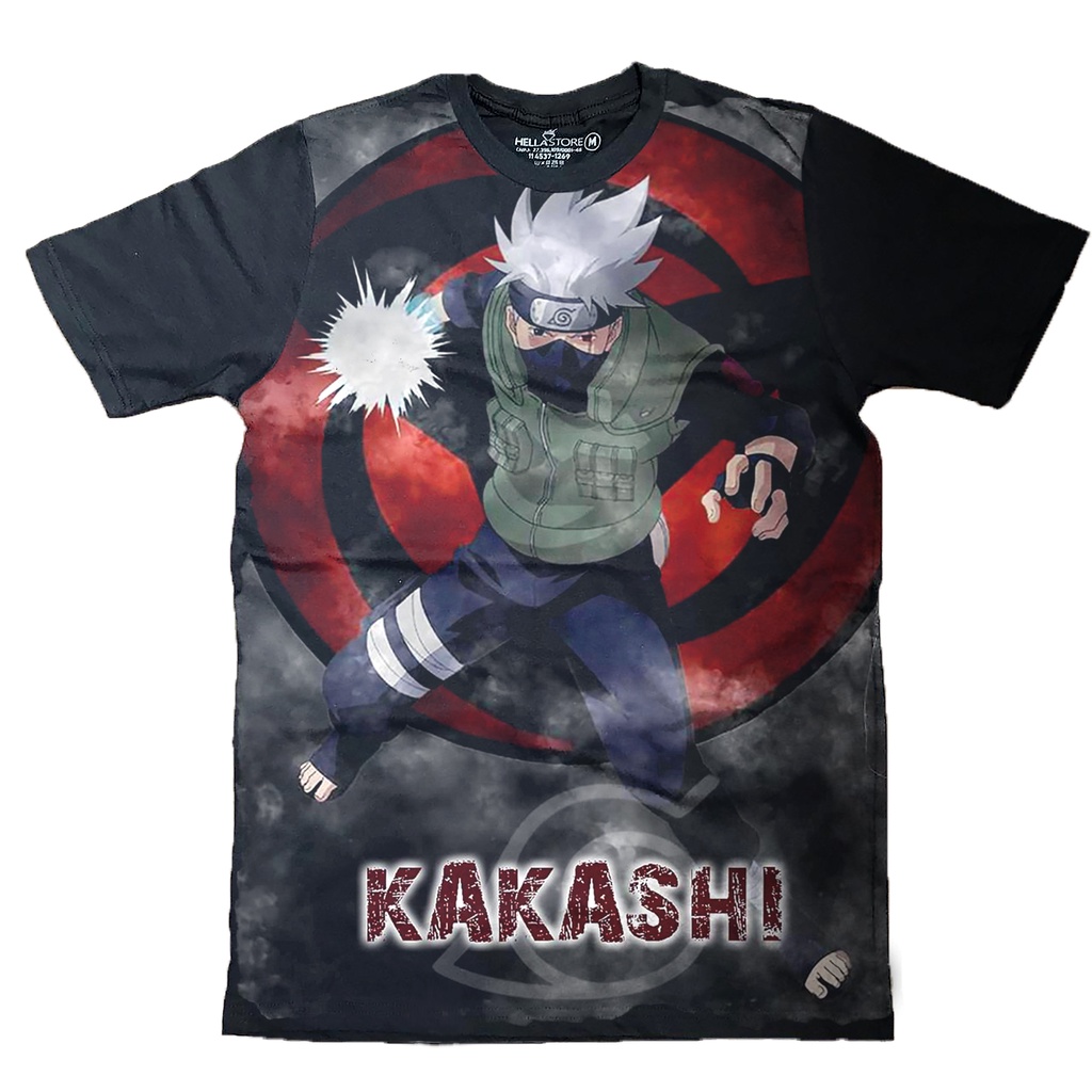 o desenho do Kakashi com Sharingan