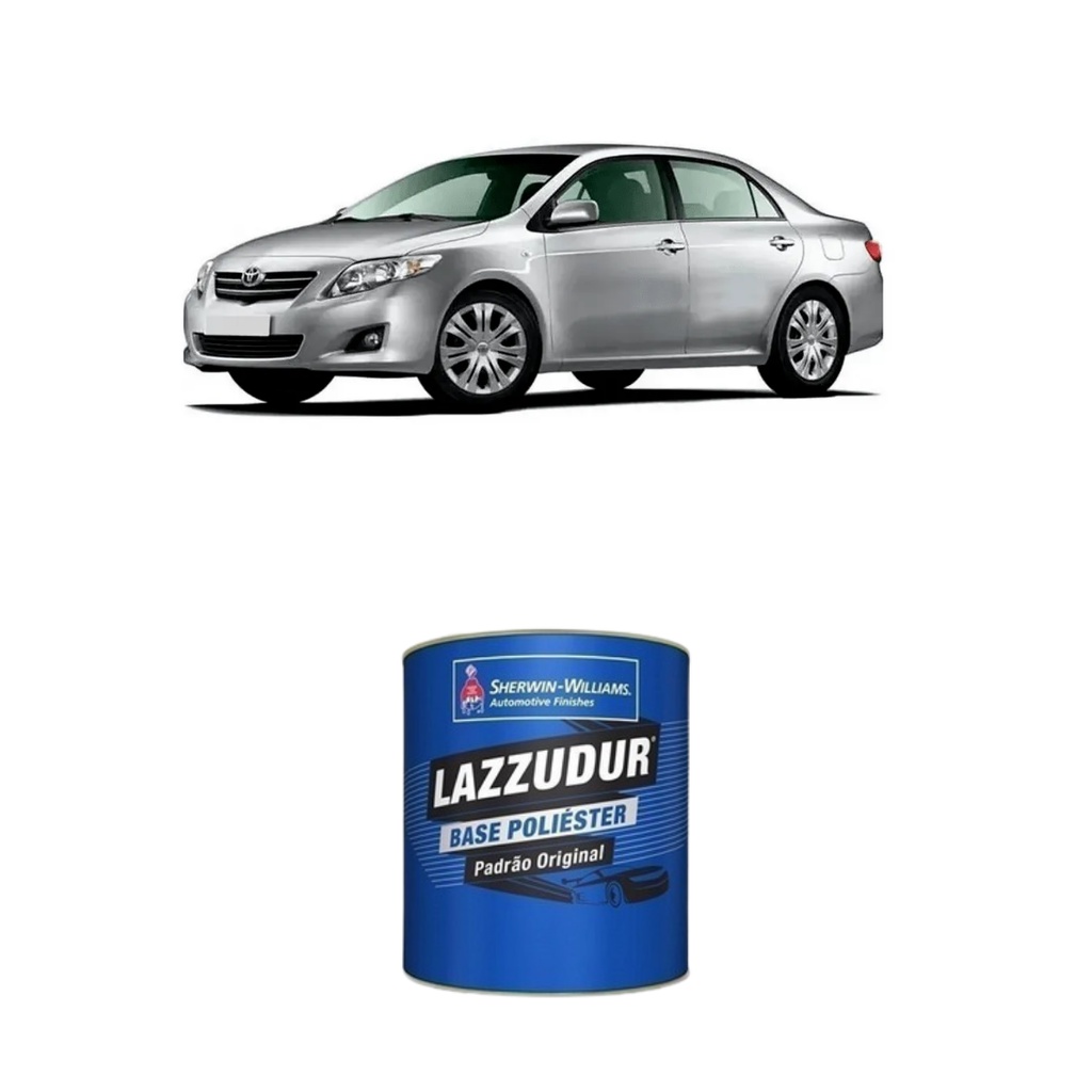 TINTA AUTOMOTIVA PRATA ONIX MET - 1G4 TOYOTA 900ML | Shopee Brasil