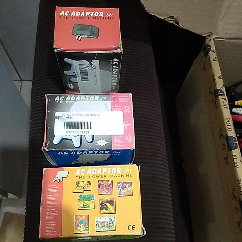 fonte 9v polystation original com caixa | Shopee Brasil