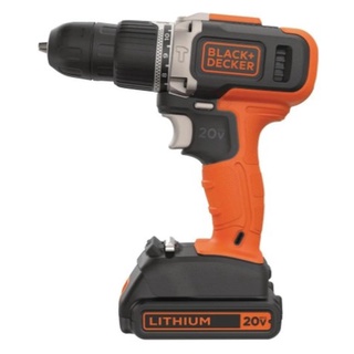 Furadeira Parafusadeira 20v Bivolt Vvr Black+decker Bcd704c1