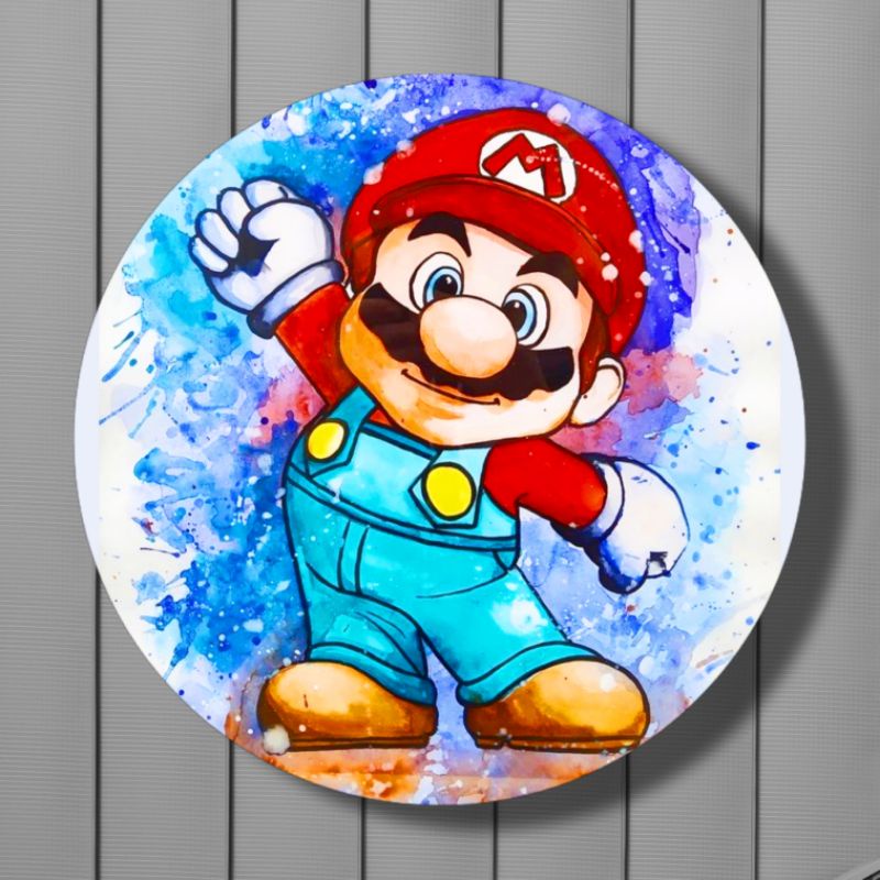 Placa Decorativa Super Mario Bros 9