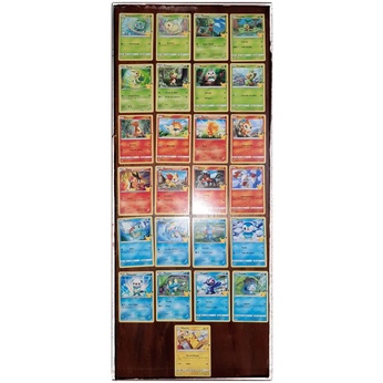 Coleção Completa Cartas Pokémon Mc Donalds 25 anos - 25 cartas comuns