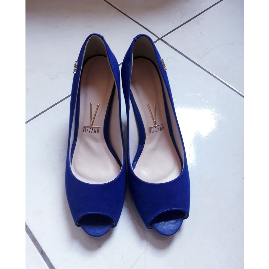 Sandalia vizzano azul store royal