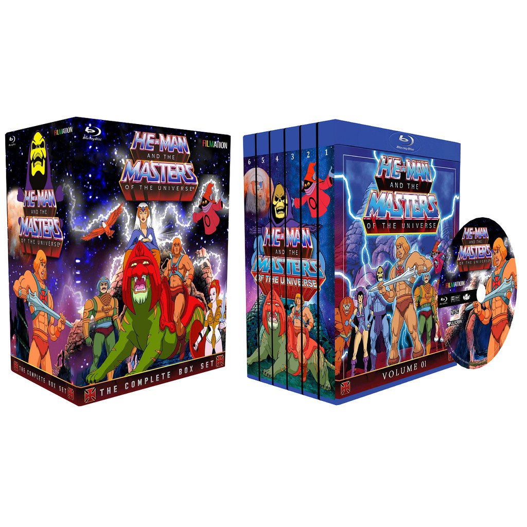 Box blu-ray He-man e os Mestres do Universo - Clássico dos anos 80