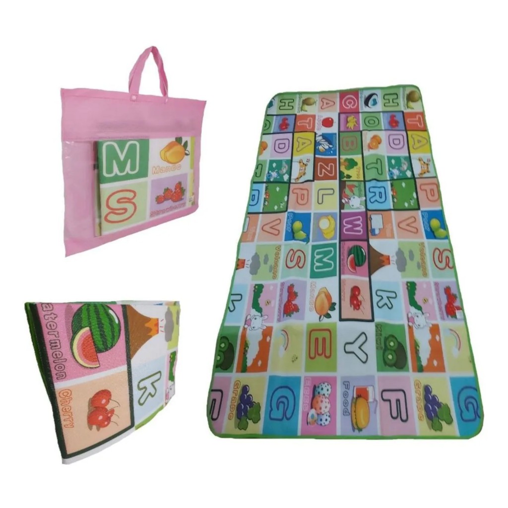 Tapete De Atividades Tatame Infantil Colorido 200x180 Shopee Brasil