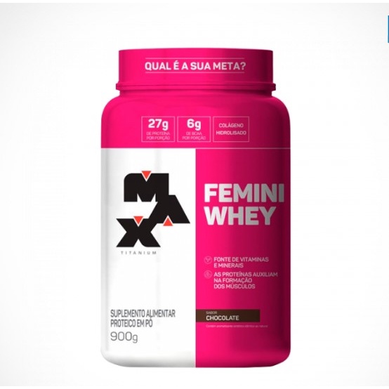 Whey Femini 900g – Max Titanium Original