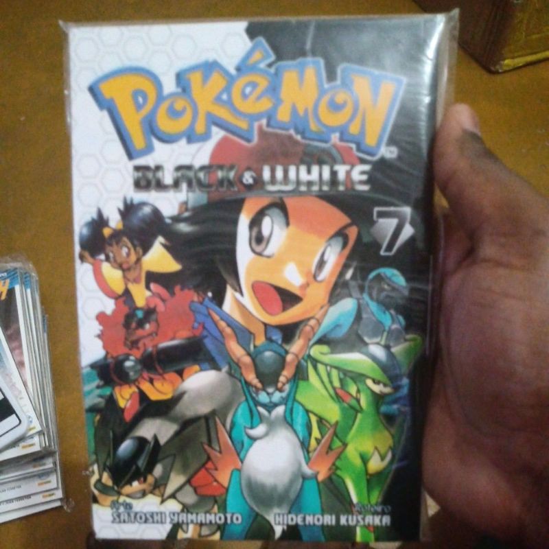 Pokémon Black White N°: 07, 08, 09 pokemon NOVO LACRADO Mangá PT BR