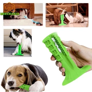 Cachorro sanitário tamanho gangorra Mordedor de borracha natural para limpeza de dentes de animais