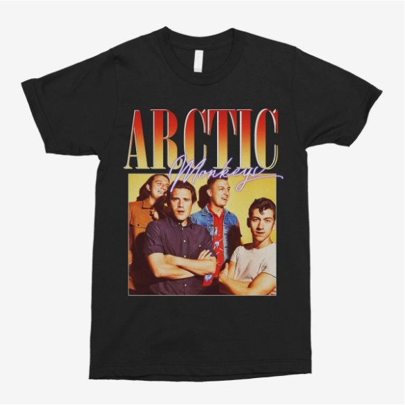 Camiseta Básica Unissex Algodão Arctic Monkeys Music Tumblr Oferta ...