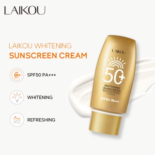 LAIKOU Protetor Solar Corporal Branqueador SPF50 PA + + Creme Sunblock Tone Up Suncream 50g