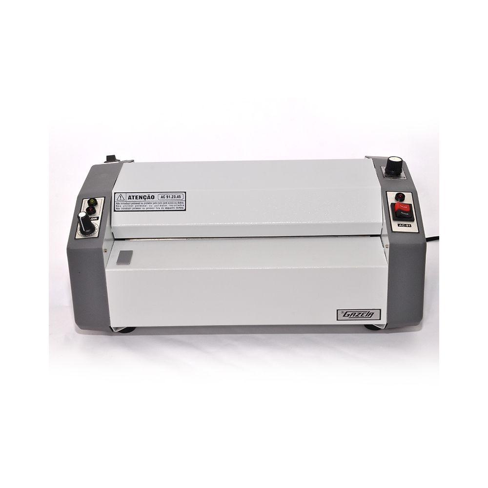 Plastificadora Gazela AC 91.23.45 Premium A4 Ofício Bivolt | Shopee Brasil