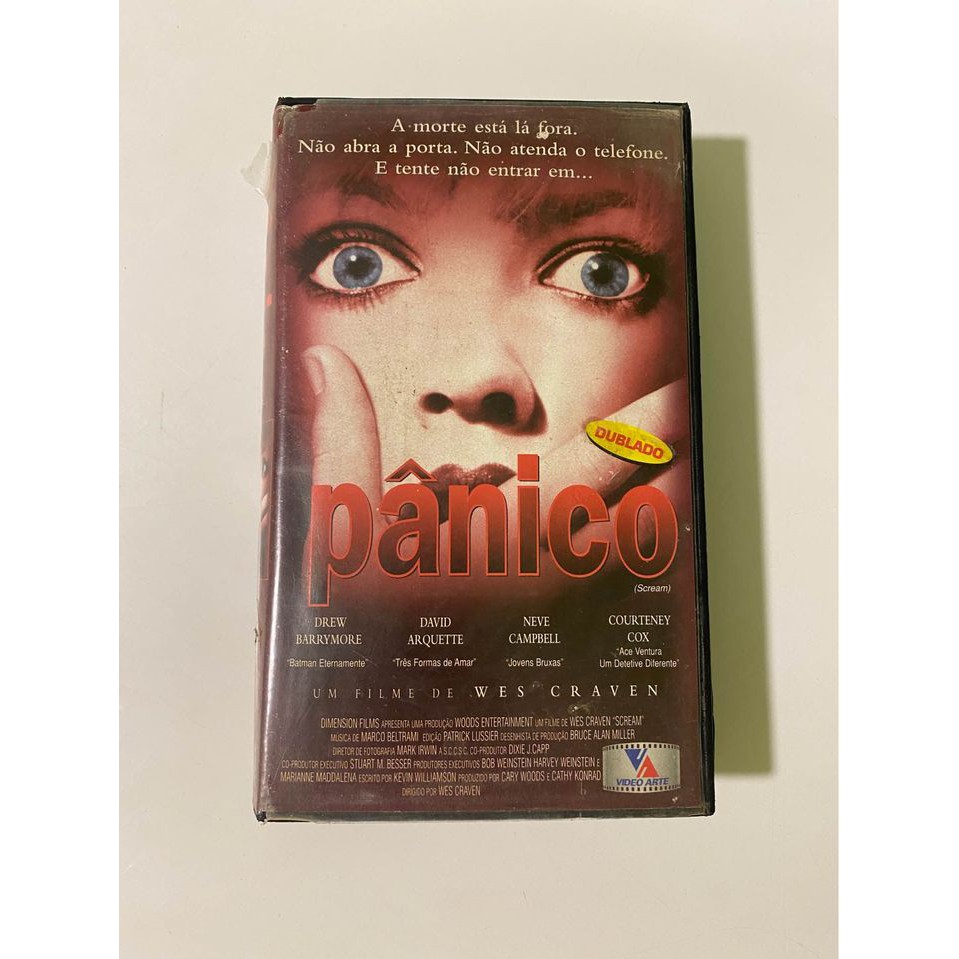 VHS Pânico (Dublado) - 1996