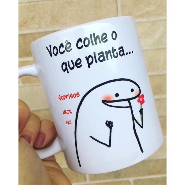 Caneca Personalizada Flork Meme Shopee Brasil