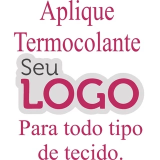 10 aplique termocolante 6 cm para customizar roupas