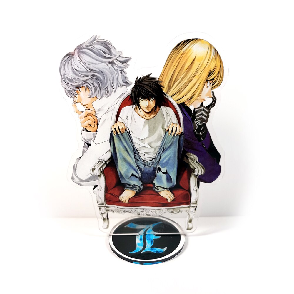 Death Note Yagami Light Killer & Ryuk Casal Lmn Lawliet Melo Perto De ...